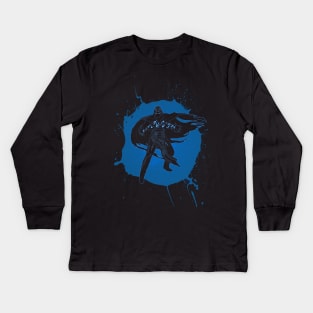 Blue Mage - Planeswalker Jace Mind Sculptor Savant T-Shirt Kids Long Sleeve T-Shirt